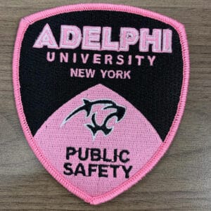 Adelphi University Pink Patch
